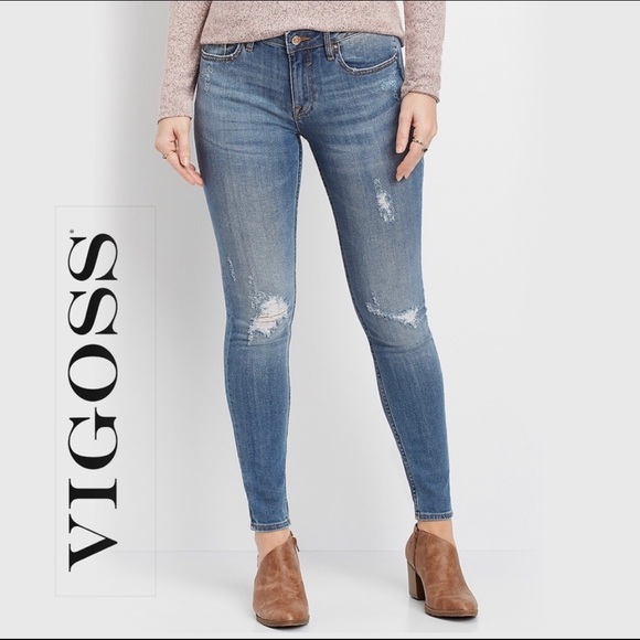 Vigoss Denim - Vigoss Jagger skinny jeans medium wash size 28
